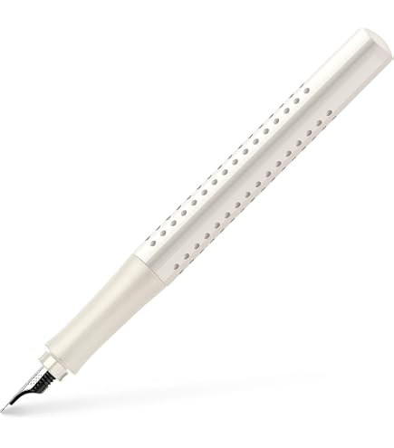 Stylo Plume FABER-CASTELL Grip 2011 - Plume B Bleu - Ergonomique Avec Zone De Préhension Confortable