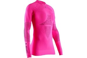 X-Bionic Energizer 4.0 Round Neck Long Sleeves Strato Base Camicia Funzionale Donna