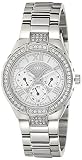 Guess Damen-Armbanduhr Analog Quarz Edelstahl W0111L1