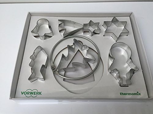 Original Thermomix Spain Cookie Cutter Cookie Cutter Christmas Tree Angel Fish Star with Hanging Loop