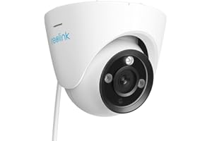 ‎REOLINK Reolink Kamera Ochronna 12MP PoE, Oświetlenie Punktowe, Wykrywanie Ludzi/Pojazdów, Widzenie w Nocy w Kolorze, Dwukierunkowy Dźwięk, Nagrywanie 24/7, Funkcja Poklatkowa, Gniazdo Kart microSD, RLC-1224A