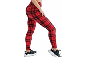 LUXLEG High Waist Womens Leggings - Active Workout Leggings - Tummy Control Soft Ankle Length Leggings for Women Black Camouflage