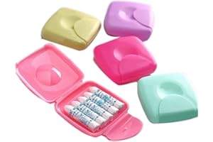 BYFRI Femmes Serviettes Hygiéniques Boîte De Rangement Tampons Couleur De Sucrerie Porte-conteneur