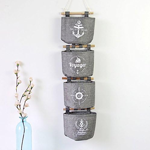 Starsglowing Hanging Storage Bag Utensilis Bag Utensilis Organiser Closet Organiser Hanging Organiser (Grey)