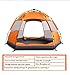 Produktbild Tragbare Und Wasserdichte Instant-Pop-Up-Rucksack Zelt 3-5 Personen Im Freien Regen Camping, Ideal Für Picknicks, Wandern, Strände, Angeln, Reisen,Orange