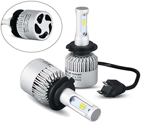 QJONKE Car LED Headlight Bulbs 9V-30V 80W 8000lm 6000K 50000hours , 9007 2 lights