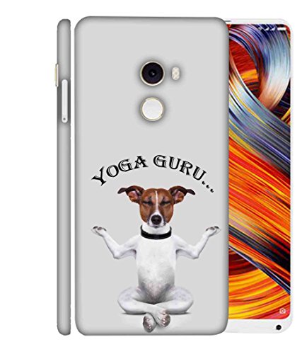 Printfidaa Xiaomi Mi Mix 2, Xiaomi Mi Mix Evo Back Cover Yoga Guru Animation Printed Designer Back Case