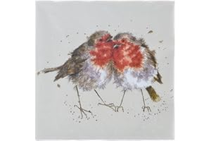 WRENDALE DESIGNS BY HANNAH DALE Wrendale Designs - 'Snuggled Together' Cocktail Napkin