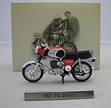 Fertigmodell, Standmodell Motorrad MZ TS 250 / 1 rot Atlas Modellmotorrad DDR 1:24