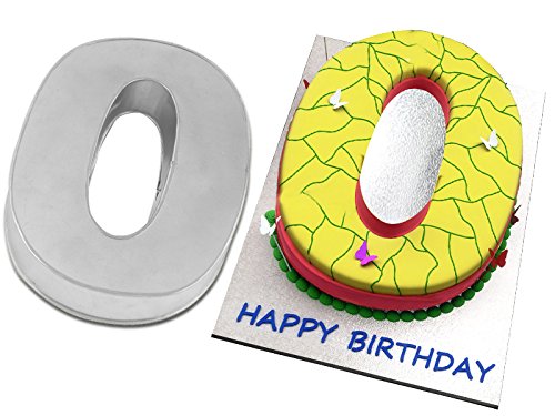 EUROTINSLarge Number Birthday Wedding Anniversary Cake Tin - Cake Pan (0)