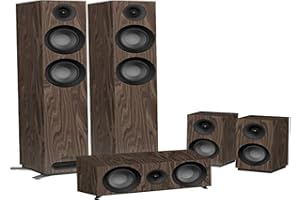 Jamo S 807 HCS Sistema Home Cinema, marrón