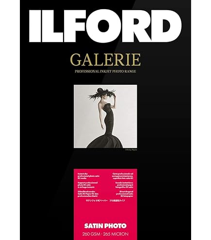 Carta Fotografica Ilford Galerie Prestige - Tessuto Cotone Rag 310gsm - Formato A3 (25 Fogli) - Foto 4