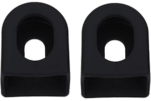 Alomejor Protectores de Brazo de manivela MTB Crankset Shell Case Crank Arms Boots para Piezas de Bicicleta