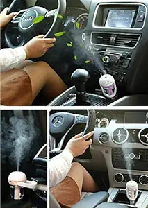 KPGROVE Touch Screen Car humidifier & Purifier Car Sanitize SprDay with Fast & Slow Mode Option evices 160 egree Rotatable