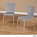 Produktbild Simple Living Pisa Esszimmerstühle, stapelbar, 2 Stück, grau