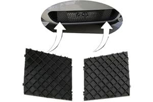 VHEUHZ 1 Pair Left Right Front Bumper Grilles Front Bumper Cover 51117897186 51117897184 Compatible with BMW E60 E61 5 Series M Sport