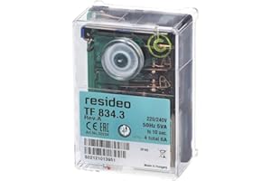 RITZER Honeywell Resideo Satronic TF 834.3 Appareil de commande à huile remplace TF 734 / TF 834 / TF 834.1 / TF 834.2