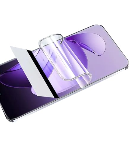 POHYPYZ 2 Pezzi, Pellicola Protettiva Privacy per OPPO Reno 15 Pro 5G,Anti Spy Vetro Temperato Film, Durezza 9H,Antigraffio,Custodie per telefoni compatibili