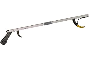 Sammons Preston, pince de préhension légère, en aluminium, pliable, longueur de 66cm, outil de ramassage pratique, pour saisir les objets tombés au sol ou trop hauts