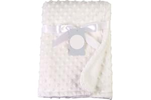 Urmagic Couverture Bébé Hiver en Polaire Douce Bébé Filles Garcon Emballé Swaddling Ensemble de Literie 76 * 102CM