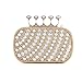 Produktbild S Lady Design Damentasche Tasche Clutch Handtasche Abendtasche Brauttasche mini Bag mit Strass fuer Party Hochzeit,Gold