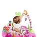 Bright Starts Sweet Safari Bounce-A-Round Baby Activity Centre (Pink)