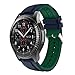 Produktbild Altsommer Samsung Gear S3 Frontier Watch ArmbandSports Replacement UhrenarmbandErsatzband Watch Armband mit Silikon für Herren, Damen 22mm (F)