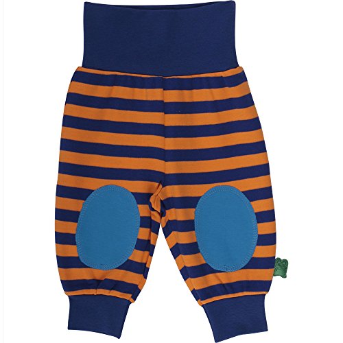 Fred's World by Green Cotton Baby Boys Stripe pants Trousers, Blue (marine 019395301), 9-12 Months
