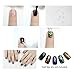 Anself 30 Color DIY Nail Sticker Nail Art Transfer Foils Sticker
