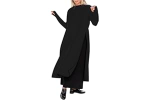 XIADUOBAAN Strickkleid Damen Kurz Rollkragen Pulloverkleid Damen Langarm Sexy Elegant Winterkleid Damen Einfarbig Mode Strick Kleider Damen Herbst Winter Locker Schöne Sweatkleid Damen Casual