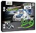Produktbild Darda 50254 Rennbahn Police Force, Autorennbahn mit Rennstrecke ca. 3,60 m, 3 Loopings Auto Porsche 911 GT 3 Polizei, Rennauto Spielset für Kinder ab 5 Jahre, grün