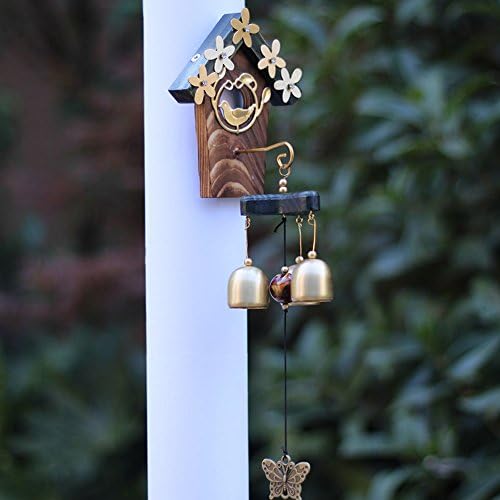 Wind Chime Copper Bells Good Luck WindChime Beautiful Decor for Outdoor Indoor Patio Garden Balcony