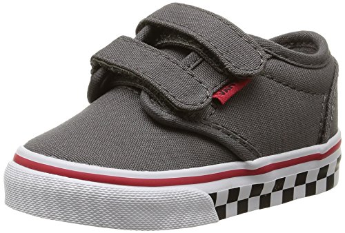 Vans T Atwood V Check Fox, Unisex Babies' Walking Baby Shoes, Grey (check Fox/pewter/formula One), 9 UK (26 EU)