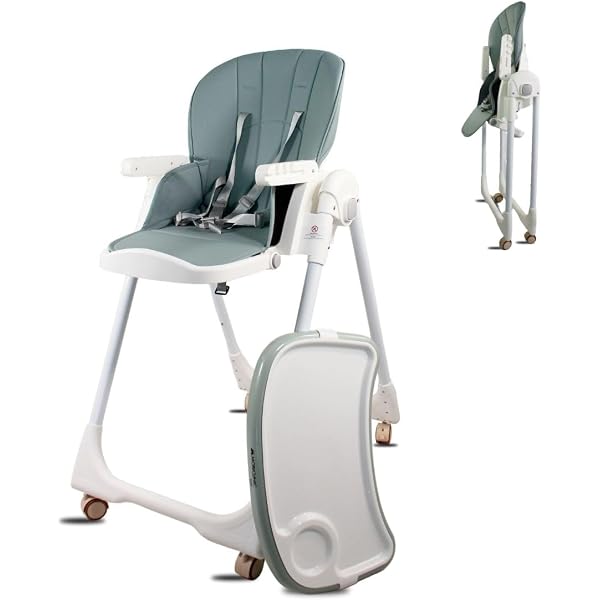 Seggiolone Pappa 6 In 1 COSTWAY - Convertibile, Con Vassoio Regolabile, Ideale Per Bambini Da 6 A 36 Mesi