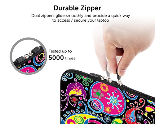 SIDORENKO Tablet PC Tasche f  r 10 - 10 1 Zoll   Universal Tablet Schutzh  lle   H  lle Sleeve Case Etui aus Neopren  Mehrfarbig