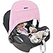 Dooky Zero + Car Seat Shade - Baby Pink