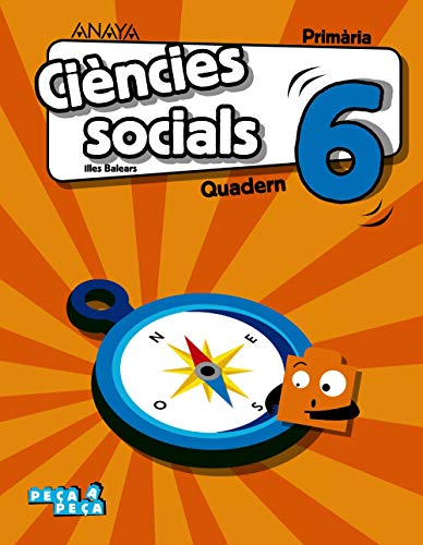 Ciències socials 6 Quadern (Peça a peça)