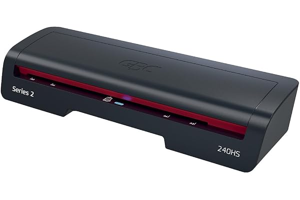 GBC, Plastifieuse A3 Fusion 1100L, idéale pour le Bureau et à Domicile, max 125µ, Noir, 4400747