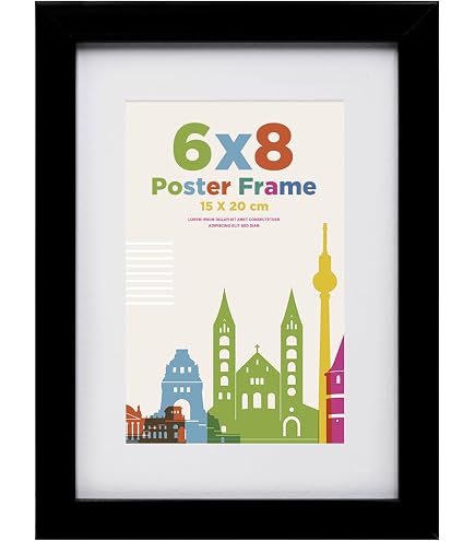 Egofine Cornice Portafoto 10x10 Cm In Legno Bianco - Con Vetro Acrilico, Per Tavolo O Parete, MDF Ecologico