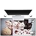 Produktbild Mauspad matte Mauspad for Gaming Große Größe Hohe Geschwindigkeit Hohe Präzision Niedlichen Tier Katze Mauspad Gummi Große Größe Waschbar Geeignet for Pc Spiel Home Office Schreibtisch Pc Player Lapto