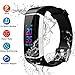 Produktbild YOUNGDO Fitness Armband, Wasserdicht Fitness Tracker, Sportuhr Damen / Herrn, Pulsmesser, Schrittzähler, Kalorienzähler, Schlaf-Monitor, 24 Sportmodi Vibrationsalarm, Android / iOS kompatibel