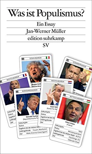 Preisvergleich Produktbild Was ist Populismus: Ein Essay (edition suhrkamp)