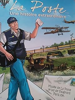jaquette livre La Poste une Histoire Extraordinaire