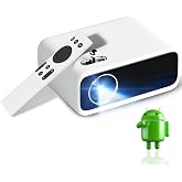 Wanbo Mini Pro Projeksiyon Cihazı, Android İşletim Sitemi, 300 ANSI L&uuml;men, Ekran Yansıtma