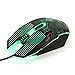 Produktbild Gaming Maus, optische Wired Spiel Mäuse mit 6-stufiges Regelbares 4.000, LED Atem Licht, für Windows, Mac und Linux, Gamer PC Laptop Computer