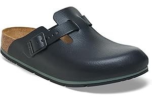 BIRKENSTOCK Boston Pro skórzane chodaki, edycja limitowana – wysokiej jakości buty skórzane z anatomicznie ukształtowaną wkładką