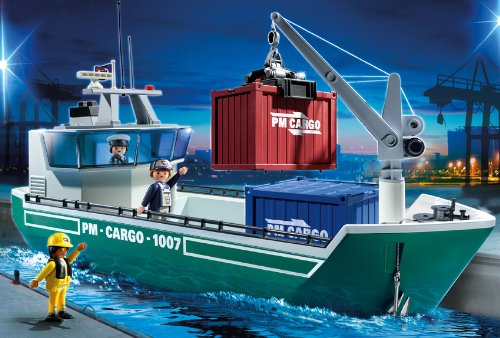 Playmobil 5253 City Action Cargo Ship