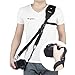 Price comparison product image Sugelary Camera Shoulder strap, Quick Release Black Nylon Neoprene Digital Camera Strap Belt with Wrist Strap for Canon Nikon Sony DSLR SLR Mirrorless Camera (F-2 Camera strap Set)