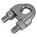 cnbtr Edelstahl M16 Draht Seil Clips Commercial Heavy Duty Kabel Verschluss, silber, CNBTR203