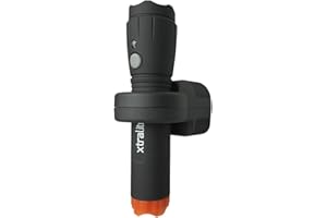 Xtralite NiteSafe 3-in-1 Rechargeable LED Torch, Night Light, and Automatic Power Failure Light – Induction Charging, Weatherproof, 80 Lumens – Energy Efficient for Home, Camping, and Emergencies